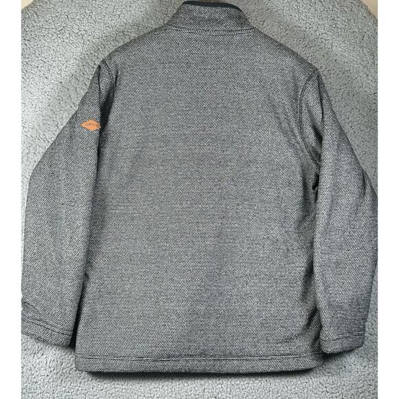Orvis Sweater Mens M sherpa Fleece Black 1/4 Zip Pullover Sweatshirt Golfing - Picture 3 of 12